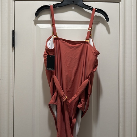 Rust Swimsuit with Adjustable Straps - Picture 5 of 7